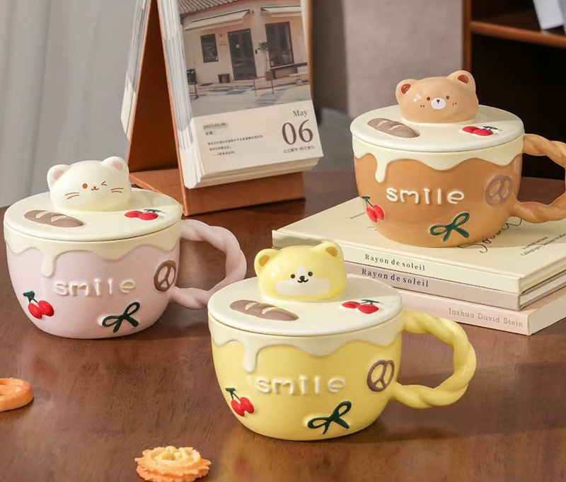 Pink Cat Mug