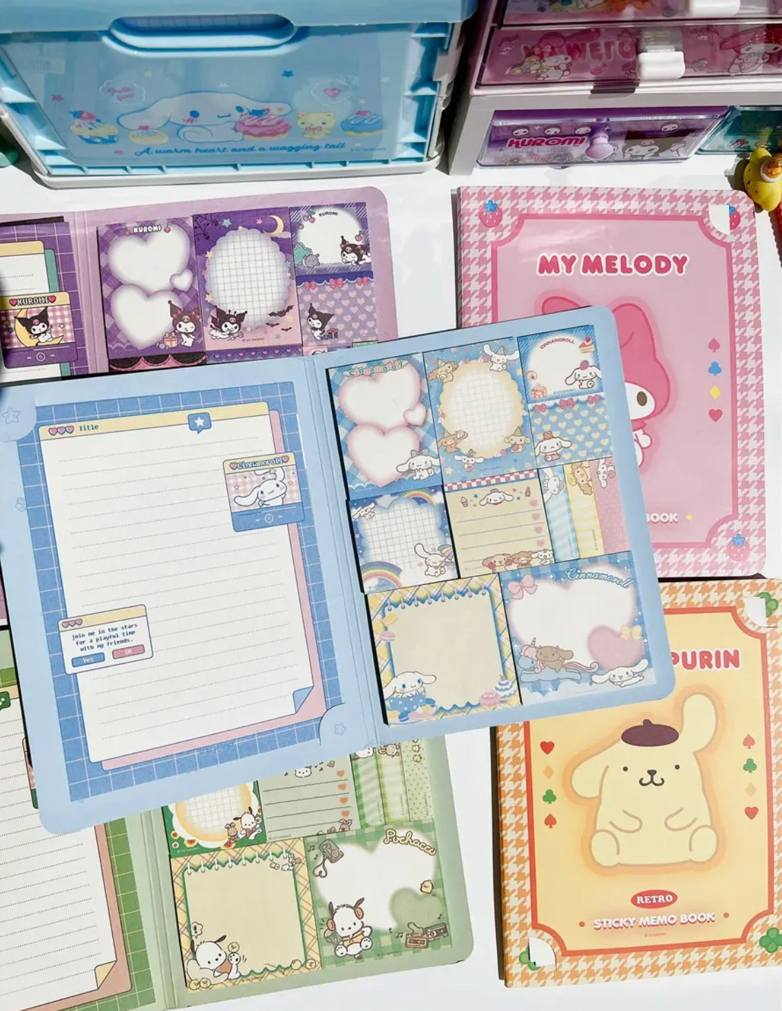 Sanrio Sticky Memo Book