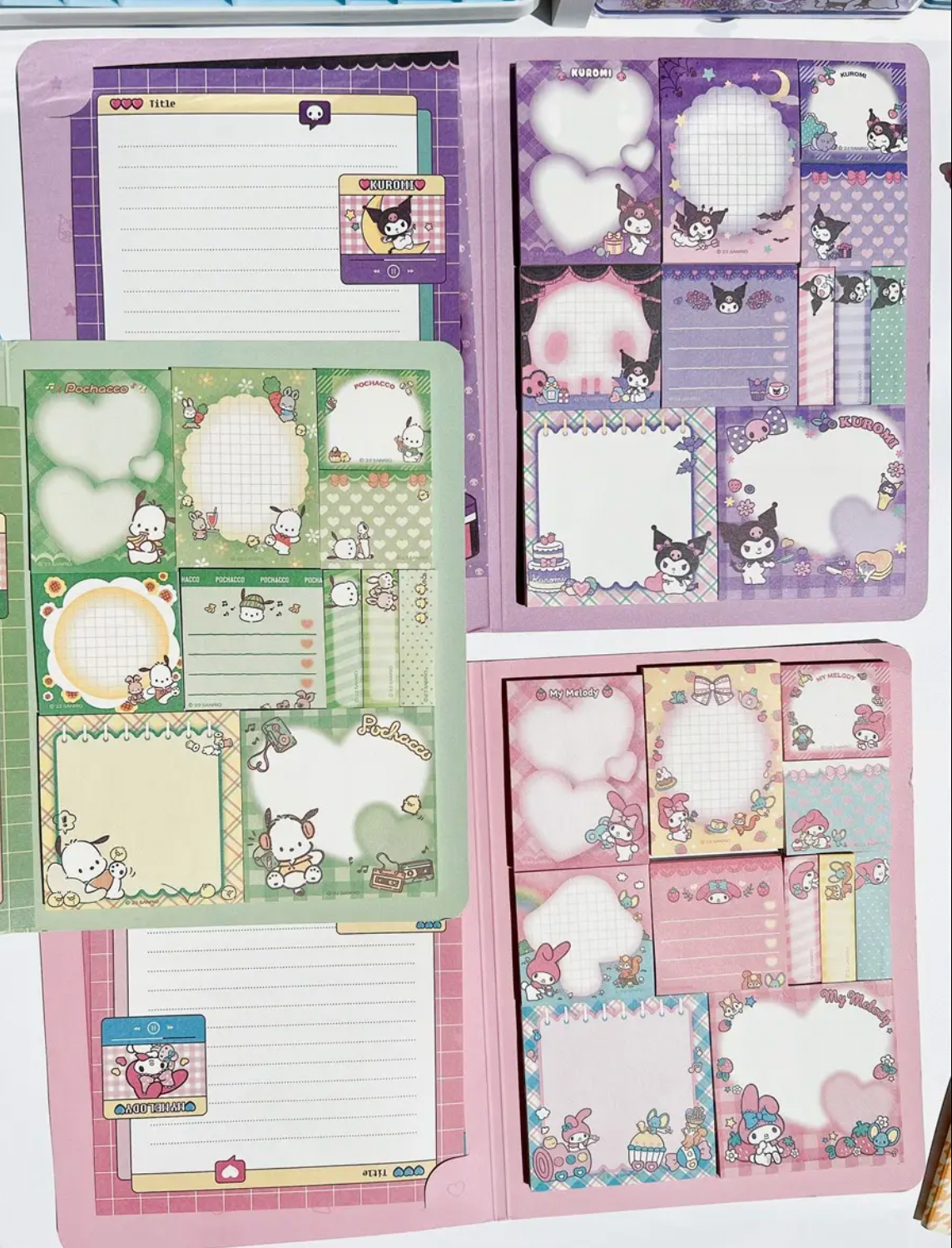 Sanrio Sticky Memo Book