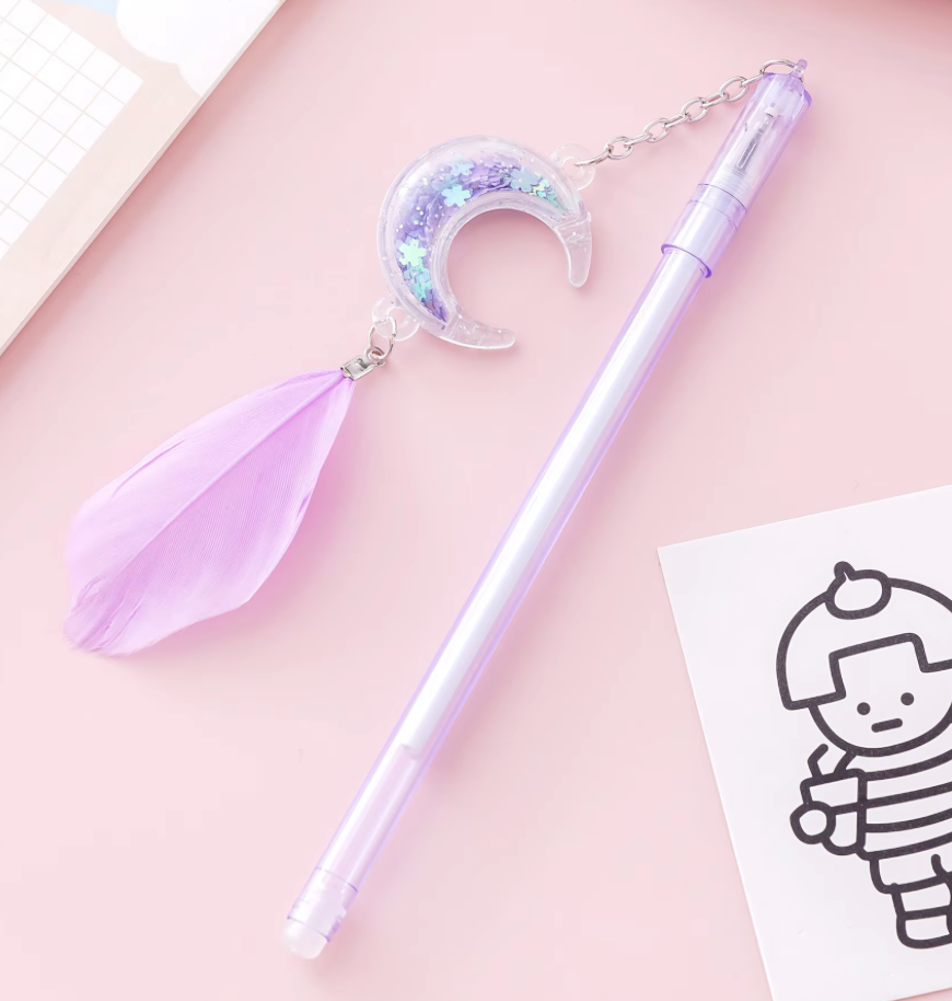 Moon Pendant Gel Pen