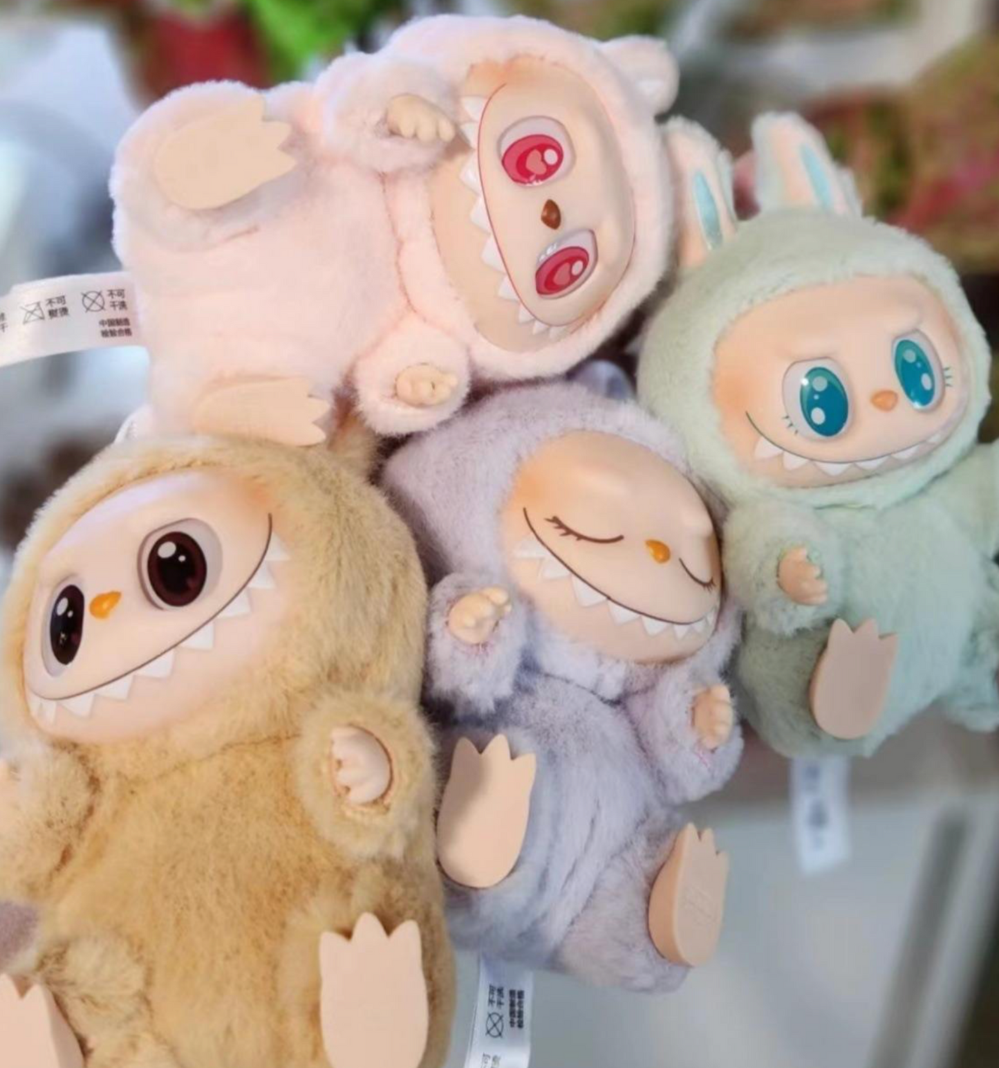 Exciting Macaron Labubu blind Box ( Not Authentic)