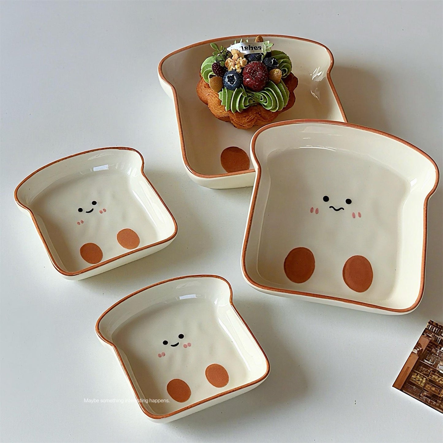 Cute Bread Plate