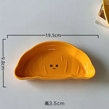Croissant Plate