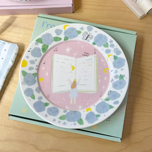 Pastel Storybook Plate