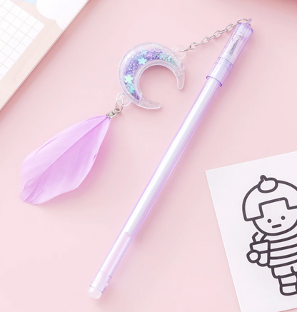 Moon Pendant Gel Pen