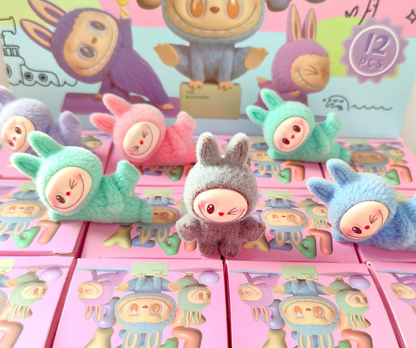 Lazy Yoga Small Labubu