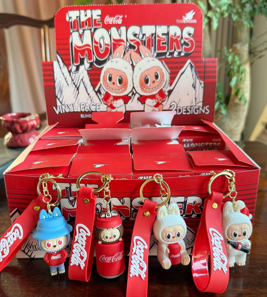 Coca Cola Series labubu Keychain
